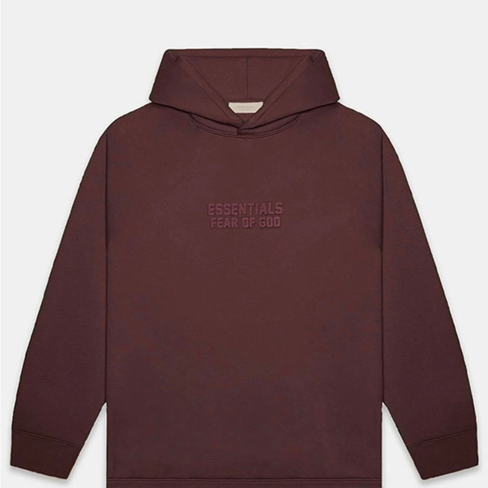 Essentials Fear of God Hoodie - Plum